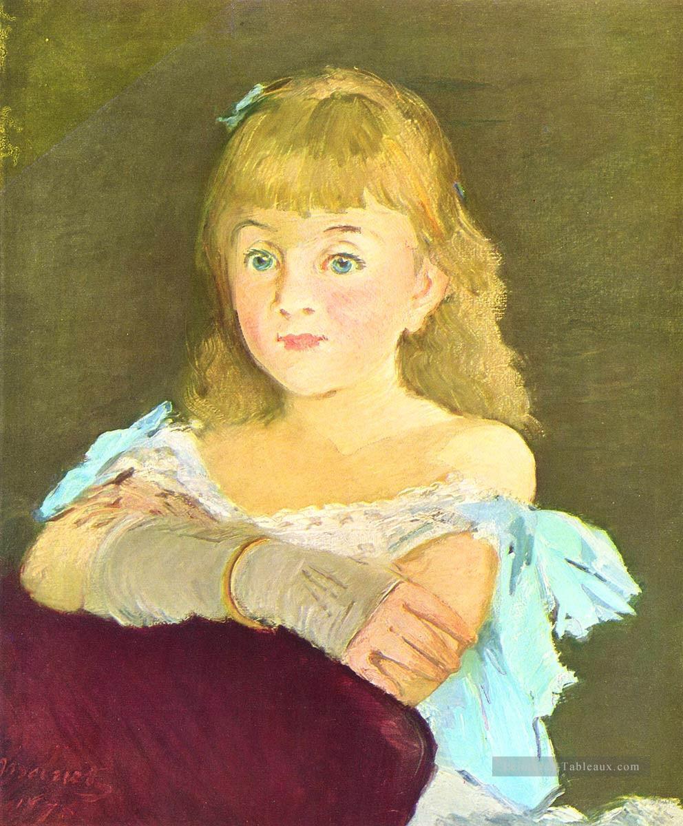 Portrait de Lina Campineanu Édouard Manet Peintures à l'huile
